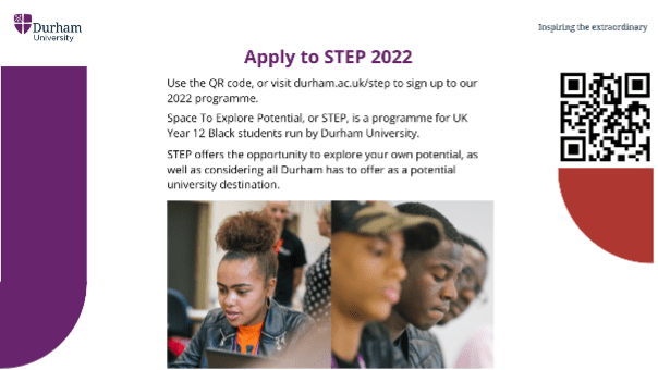 Durham STEP 2022 Programme